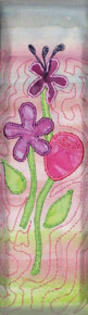Mezuzah Floral Design