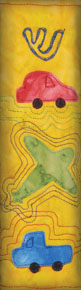 Mezuzah-Transportation Motif
