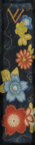 Mezuzah Flowers On Blue