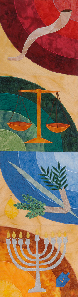 Chagim Parochet - Left Facing
